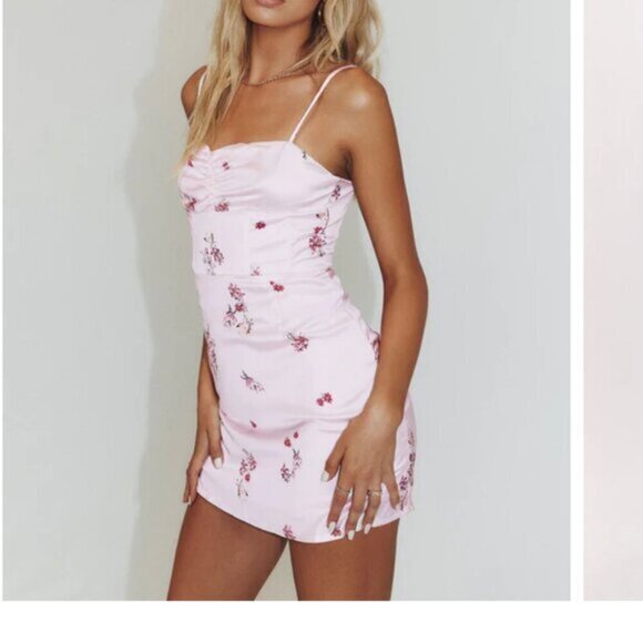 Princess Polly Mio Mini Dress in Pink - Picture 1 of 7